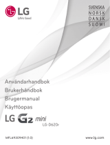LG LG G2 mini D620 Användarmanual