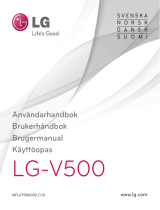 LG G-Pad-8.3-V500 Användarmanual
