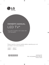 LG 55UF695V Användarmanual