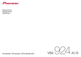 Pioneer VSX-924 Användarmanual
