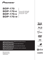 Pioneer BDP-170-W Användarmanual