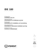 Indesit IDE 100 SK Användarguide