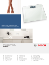 Bosch PPW3401/01 Användarmanual