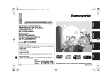 Panasonic DVDS295EG Bruksanvisning