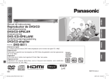 Panasonic DVDS511 Bruksanvisning