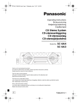 Panasonic SCUA3E Bruksanvisningar