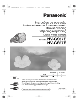 Panasonic NV-GS37E Bruksanvisning