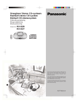 Panasonic RX-D29 Bruksanvisning