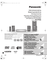Panasonic SC-PTX5 Bruksanvisning