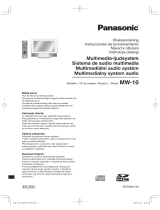 Panasonic mw 10 Bruksanvisning