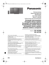 Panasonic SCHC295EG Bruksanvisningar