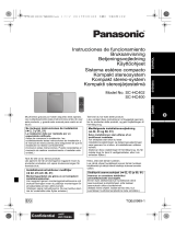Panasonic SCHC402EG Bruksanvisningar