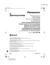 Panasonic SCHTE180EG Bruksanvisningar