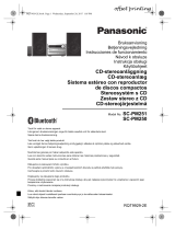 Panasonic SCPM250EC Bruksanvisningar