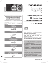 Panasonic SCPM45 Bruksanvisningar