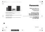 Panasonic SC-PMX100 Bruksanvisning