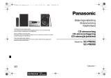 Panasonic SCPMX80EG Bruksanvisningar