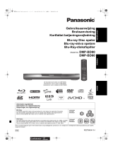 Panasonic dmp bd60 Bruksanvisning