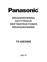 Panasonic TX24E200E Bruksanvisningar