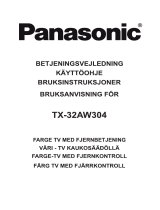 Panasonic TX32AW304 Bruksanvisningar