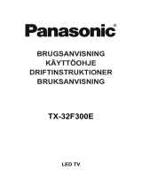 Panasonic TX32F300E Bruksanvisningar