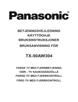 Panasonic TX50AW304 Bruksanvisningar