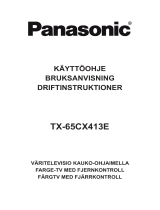 Panasonic TX65CX413E Bruksanvisningar