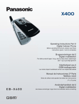 Panasonic EB-X400 Bruksanvisning