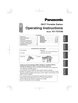 Panasonic KX-TD7580CE Bruksanvisning