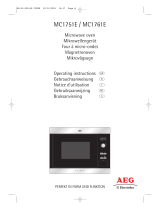 Aeg-Electrolux MC1761E-M Användarmanual