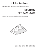 Electrolux EFCR942X Användarmanual
