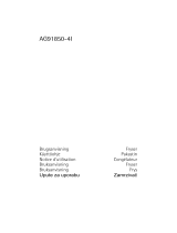 Aeg-Electrolux AG91850-4I Användarmanual