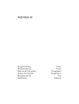 Aeg-Electrolux AG91850-4I Användarmanual