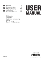 Zanussi ZFC102 Användarmanual