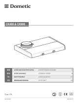 Dometic CK600 Användarmanual