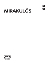 IKEA MIRAKUL&#214;S 80300863 Användarmanual