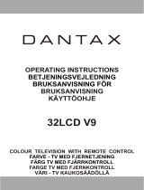 Dantax Flat Panel Television 32LCD V9 Användarmanual