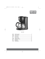 Butler Coffee Maker 645-043 Användarmanual