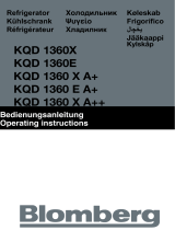 Blomberg KQD 1360X A++ Användarmanual