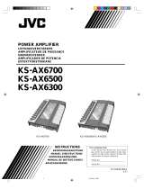 JVC Stereo Amplifier KS-AX6300 Användarmanual