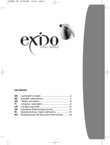 Exido Hot Beverage Maker 245-029/041 Användarmanual