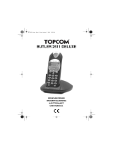 Topcom Cordless Telephone 2511 Deluxe Användarmanual