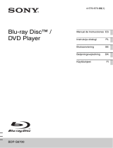 Sony BDP-S6700 Bruksanvisningar