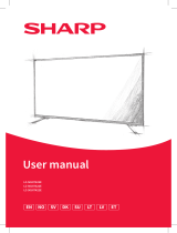 Sharp LC-50UI7322E Bruksanvisningar