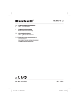 Einhell Expert Plus PXC TE-RS 18 Li-Solo (4462010) Användarmanual