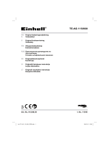 EINHELL TE-AG 115/600 Användarmanual