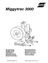 ESAB Miggytrac 3000 Användarmanual