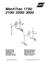ESAB MechTrac 1730/2100/2500/3000 Användarmanual