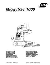 ESAB MIGGYTRAC 1000 Användarmanual