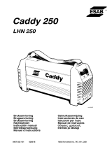 ESAB LHN 250, Caddy® Professional 250 Användarmanual